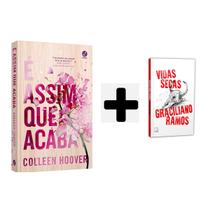 Kit Livros Romance,É assim que acaba - Colleen Hoover + Vidas secas, Edição de Bolso - Graciliano Ramos