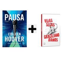 Kit Livros Romance, Pausa - Colleen Hoover + Vidas secas, Edição de Bolso - Graciliano Ramos