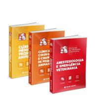 Kit Livros Sanar Coleção de Manuais da Medicina Veterinária Vol 1, 2 e 3 Kit Livros Sanar Coleção de Manuais da Medicina Veterinária Vol 1, 2 e 3