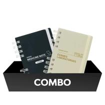 Kit Livros Sanar Exames Laboratoriais e Medicine Note