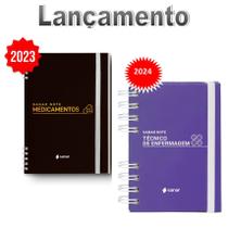 Kit Livros Sanar Note de Medicamentos + Sanar Note de Tecnico de Enfermagem Combo Certo