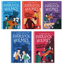 KIT Livros- Sherlock Holmes ilustrado