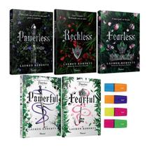 Kit Livros: Trilogia Powerless + 2 Contos + 4 Marca-Textos Kit Livros: Trilogia Powerless + 2 Contos + 4 Marca-Textos