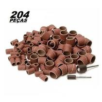 Kit Lixa De Tubo Para Micro Retifica - 200 Lixas 4 haste