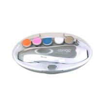 Kit Lixa de Unha Elétrico Deluxe Cinza (0m+) Clingo Kit Lixa de Unha Elétrico Deluxe Cinza (0m+) Clingo