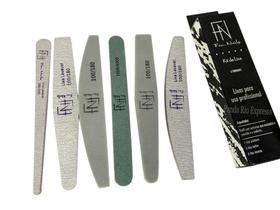 Kit Lixa De Unhas 6 Unidades Ergonômica Profissional Precisão E Conforto Fan Nails Kit Lixa De Unhas 6 Unidades Ergonômica Profissional Precisão E Conforto Fan Nails