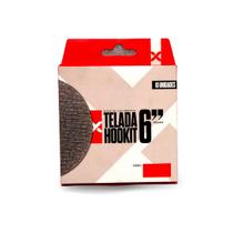 Kit Lixa Telada Hookit 6" 150mm G220 Expert - 10un