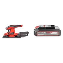 Kit Lixadeira Orbital a Bateria - Tc-os 18/187 Li com Bateria Power-x-change 18v 2,5 Ah Li Einhell Kit Lixadeira Orbital a Bateria - Tc-os 18/187 Li com Bateria Power-x-change 18v 2,5 Ah Li Einhell