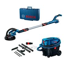 Kit Lixadeira Parede Orbital 550W Bosch Gtr 550 220V +