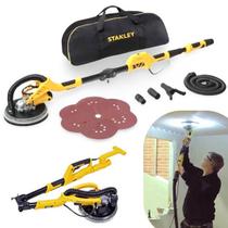 Kit Lixadeira Roto Orbital 9" 230mm Parede Teto Stanley 750W 220V SW75-B2