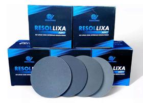 Kit Lixas para Polimento de Vidro 3 Polegadas Resollixa Resolvidro Kit Lixas para Polimento de Vidro 3 Polegadas Resollixa Resolvidro