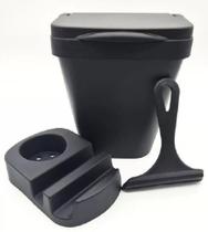 Kit Lixeira De Pia Ou Mesa Com Rodinho E Base De Detergente Bucha e Rodinho - Toop Plásticos