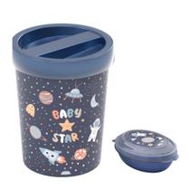 Kit Lixeira E Saboneteira Astronauta - Plasutil