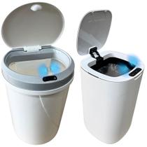 Kit Lixeira Inteligente 10 e 12 Litros Automática C/ Sensor