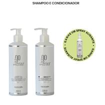 Kit Lizz No Frizz Shampoo Condicionador e Spray Lissage By Amaxxon Kit Lizz No Frizz Shampoo Condicionador e Spray Lissage By Amaxxon