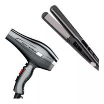 Kit Lizze Extreme Prancha TITANIUM 480 F + Secador 2400W - 220V