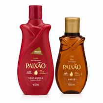 Kit Loção Ameixa Rubi 400ml + Óleo Corporal Avelã 100ml Paixão Kit Loção Ameixa Rubi 400ml + Óleo Corporal Avelã 100ml Paixão