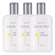Kit Loção Clareadora de Manchas Clear Pele (3 unidades) Kit Loção Clareadora de Manchas Clear Pele (3 unidades)
