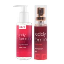 Kit Loção Corporal e Perfume Pherome Lady Femme - Kalya