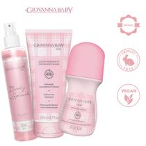 Kit Loção Giovanna Baby Classic Hidratante + Roll-On + Body Splash