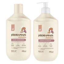 Kit Loção Hidratante + Sabonete Gli. Neném 400ml Hidramais Kit Loção Hidratante + Sabonete Gli. Neném 400ml Hidramais