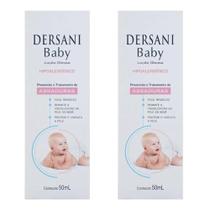 Kit Loção Oleosa Dersani Baby Antiassaduras Com 2 Unidades De 50ml Cada