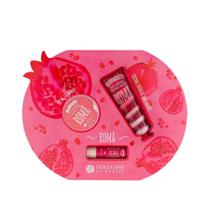 Kit LOccitane au Brésil Romã Geleia Corporal + Mãos + Hidratante Labial
