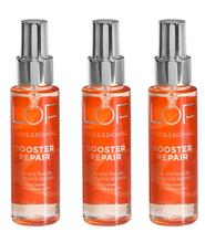 Kit LOF 3 Máscaras Líquida Booster Repair Alaranjada 60 ml