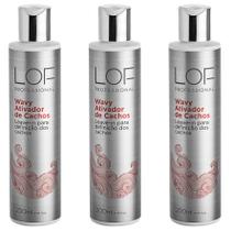 Kit LOF 3 un. Ativadores de Cachos Wavy 200 ml