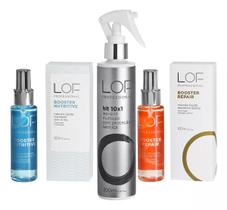 Kit Lof Mascara Booster Repair + Booster Nutritive +Hit 10x1