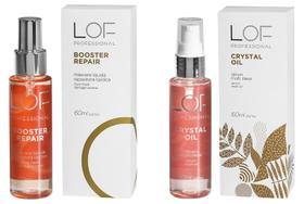 Kit LOF Máscara Booster Repair + Crystal Oil 60ml