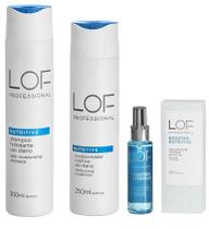 Kit LOF Nutritive Sh. 300ml + Cond. 250ml + Booster 60ml Kit LOF Nutritive Sh. 300ml + Cond. 250ml + Booster 60ml