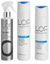 Kit LOF Nutritive Shampoo 300ml + Cond. 250ml + Hit 10x1 Kit LOF Nutritive Shampoo 300ml + Cond. 250ml + Hit 10x1