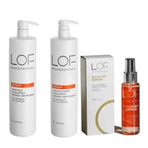 Kit Lof Shampoo + Cond.1L + Máscara Capilar Booster Repair