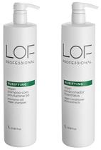 Kit LOF Shampoo + Condicionador Purifying Vegan 1 Litro