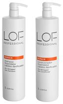 Kit LOF Shampoo + Condicionador Repair 1 Litro