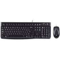 Kit LOGITECH Mouse/Teclado MK120 C/FIO - USB - PRETO