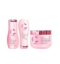 Kit Loiras Deslumbrantes (Shampoo + Condicionador + Máscara) Amávia Kit Loiras Deslumbrantes (Shampoo + Condicionador + Máscara) Amávia