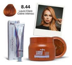 Kit Loiro Acobreado Matizador 250g + Coloração 8.44 Mairibel Kit Loiro Acobreado Matizador 250g + Coloração 8.44 Mairibel