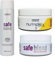 Kit Loiro dos Sonhos Nutriplex+Safe Blond+Shampoo Intensive