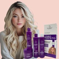 Kit Loiro Perfeito - Shampoo, Condicionador, Máscara e Creme de Pentear - Bio Instinto Kit Loiro Perfeito - Shampoo, Condicionador, Máscara e Creme de Pentear - Bio Instinto