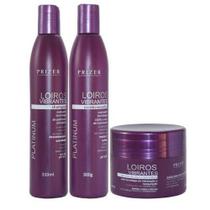 Kit Loiros Vibrantes Desamarelador Prizer 150% + Hidratação Kit Loiros Vibrantes Desamarelador Prizer 150% + Hidratação