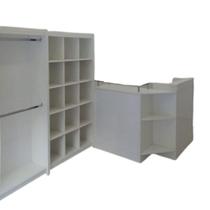 Kit Loja 100% Mdf Branco - Suprema Móveis