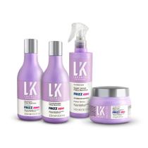 Kit Lokenzzi Frizz Zero Shampoo Cond Super Leave Mascara