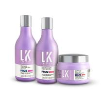 Kit Lokenzzi Frizz Zero Shampoo + Condicionador + Máscara Kit Lokenzzi Frizz Zero Shampoo + Condicionador + Máscara