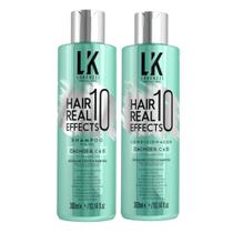 Kit Lokenzzi Hair Real 10 Effects Shampoo + Condicionador Kit Lokenzzi Hair Real 10 Effects Shampoo + Condicionador