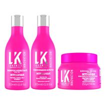 Kit Lokenzzi Intensifique Shampoo Cond Mascara Pré Poo