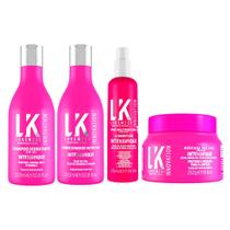 Kit Lokenzzi Intensifique Shampoo Cond Spray Mascara Pré Poo