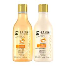 Kit Lokenzzi Vegano Cabelo Fino Shampoo Condicionador Kit Lokenzzi Vegano Cabelo Fino Shampoo Condicionador