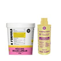 Kit Lola A Fórmula com Máscara 450ml e Purple Acidificante 250ml